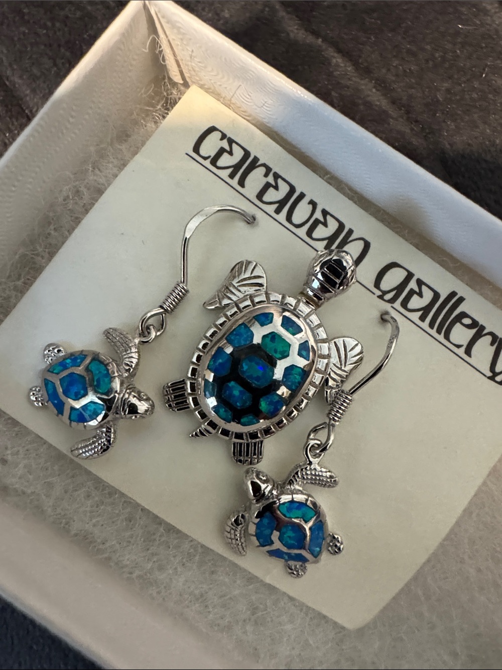 Sterling Silver/Mother of Pearl Jewelry Set